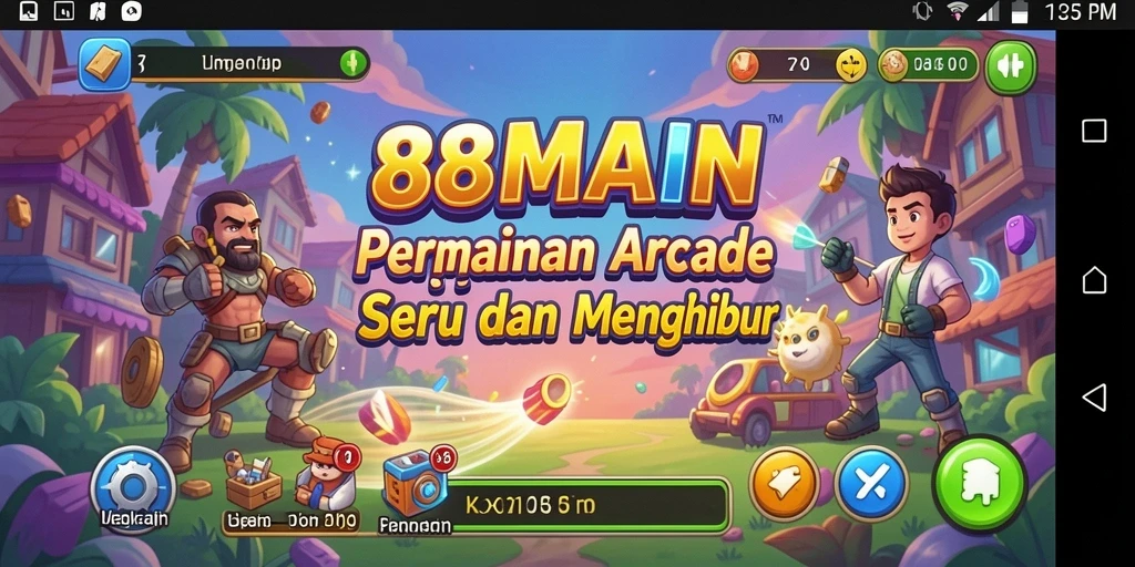 Tampilan gameplay 88MAIN yang mendebarkan dan interaktif.