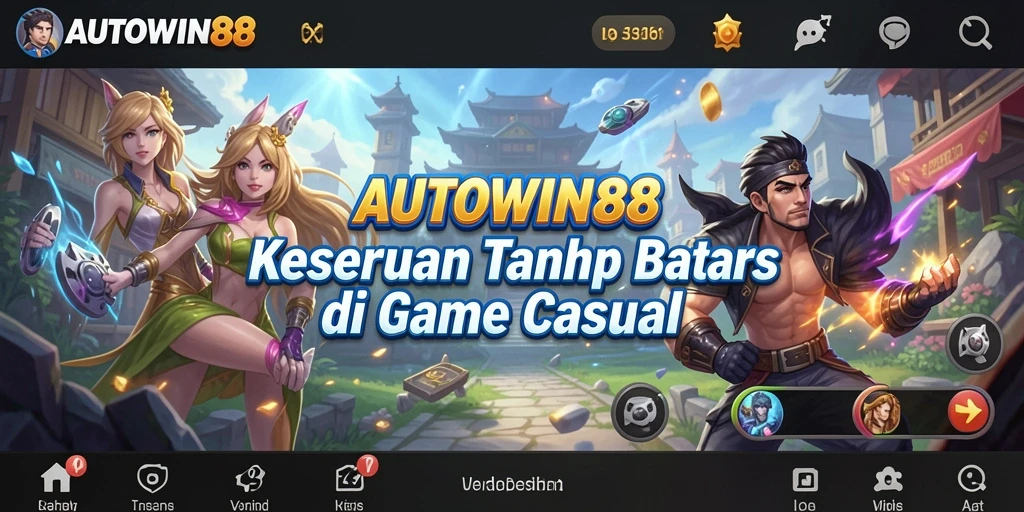 Tampilan gameplay yang menyenangkan dalam AUTOWIN88.
