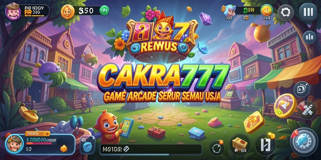 Tampilan gameplay CAKRA777 yang penuh aksi dan seru.