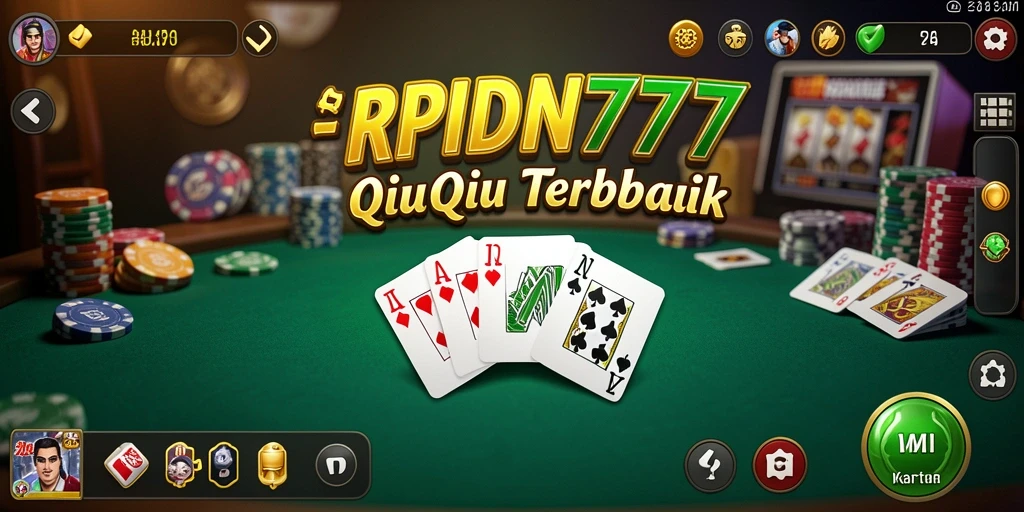 Screenshot gameplay RPIDN777 menunjukkan serunya bermain QiuQiu.