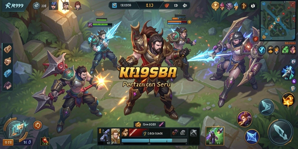 Gameplay seru dengan strategi tim di RR999.